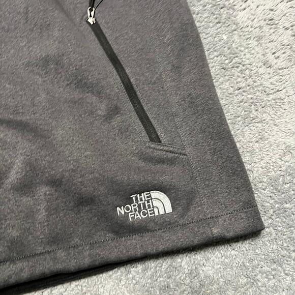 The North Face Jacket Mens XL Gray Windwall Ridgewall Vest Soft Shell Full Zip - Picture 3 of 11